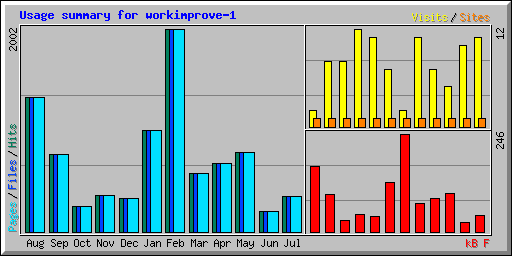 Usage summary for workimprove-1